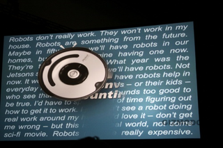 Illustration for article titled iRobot Digital Life Event: iRobot Looj and iRobot ConnectR Official